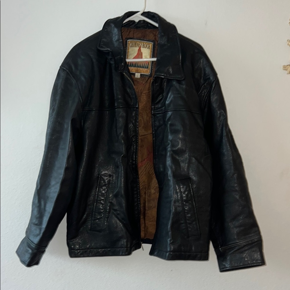 Classic Black Leather Jacket